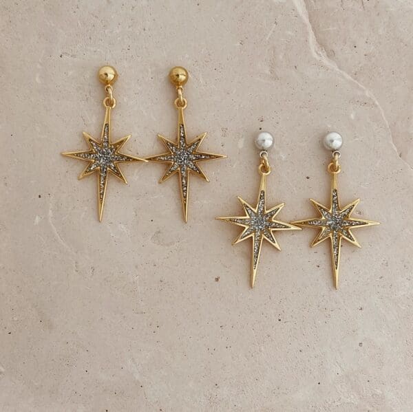 North Star Sparkle Earrings