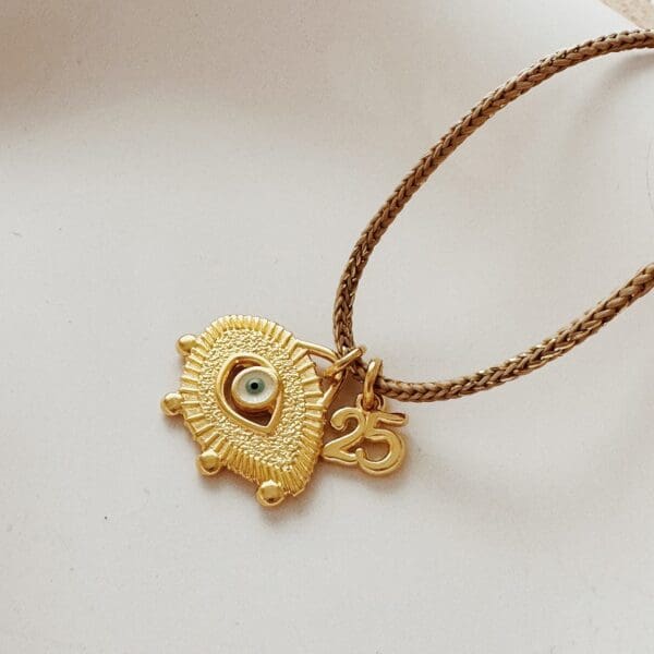 Evil Eye 25 Cord Necklace